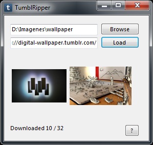 TumblRipper descarga imagenes tumblr