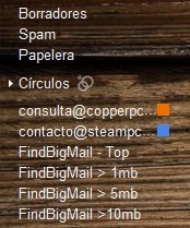 find big mail etiquetas