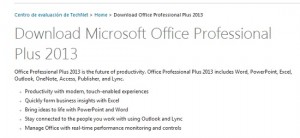 descarga Office Professional Plus 2013